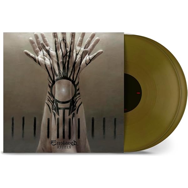 【Kay様用】ENSLAVED / Blodhemn Enslaved - Blodhemn (Ltd. Gold/Black swirl 180 gram vinyl in